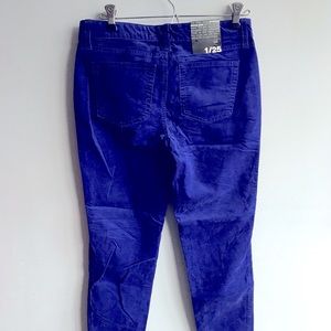 Gap brand skinny courdoroy pants size 25 NWT!